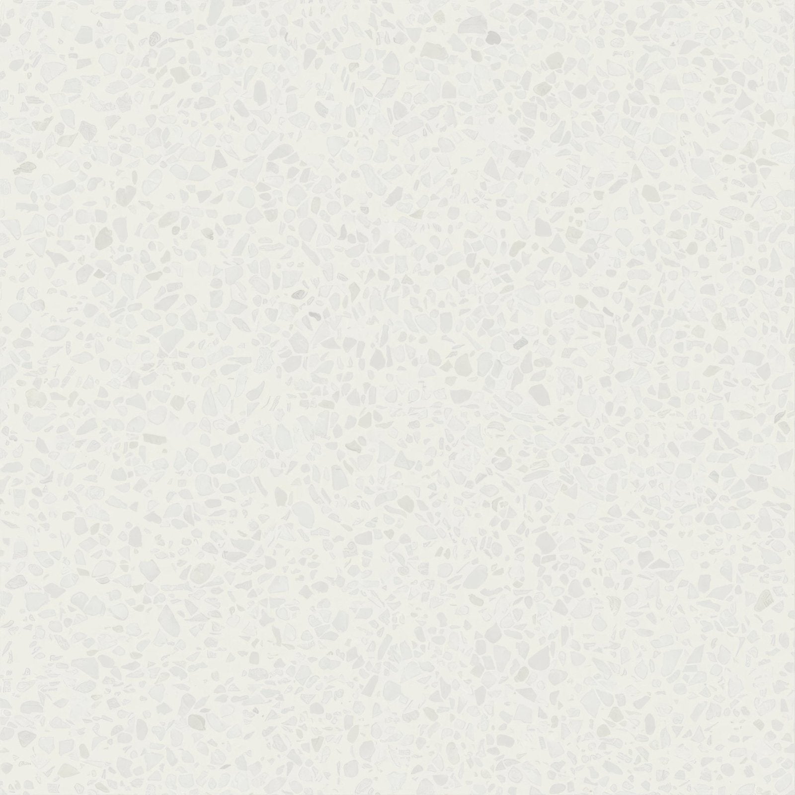 White terrazzo countertop obi 1855 blanco with speckled light gray and subtle beige flecks texture