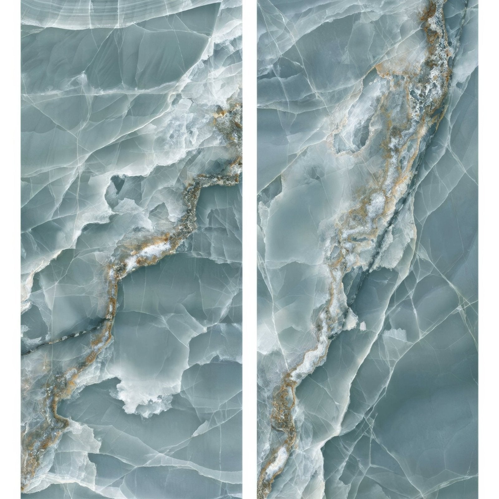 Onyx Green in Polished and Matt Tiles – close-up detail (2)