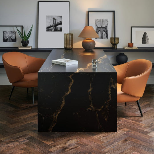 Orkney Passage Oak dark oak herringbone flooring