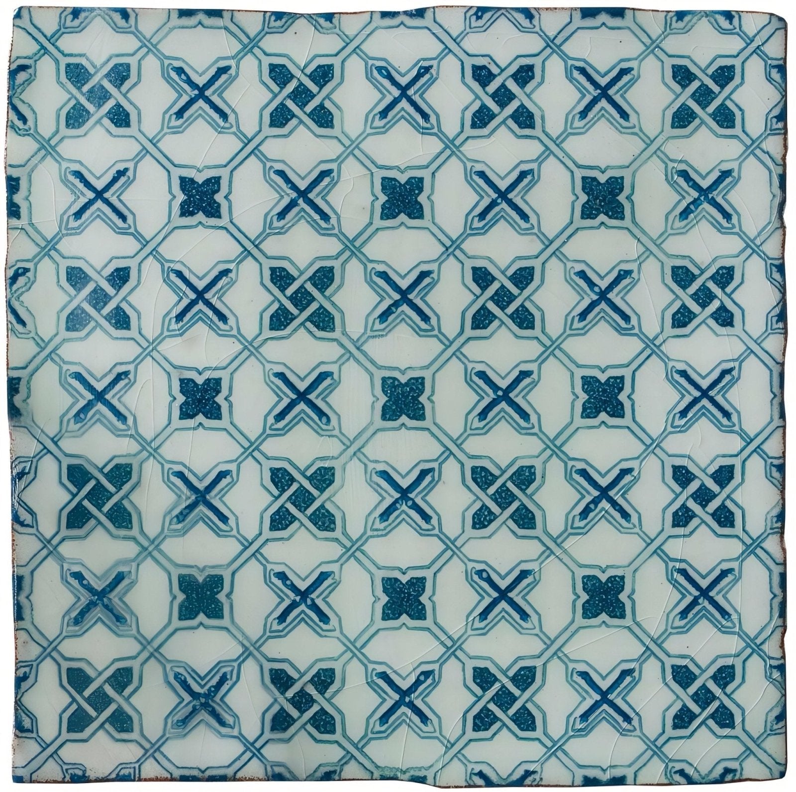 Ormeaux Blue on Mint