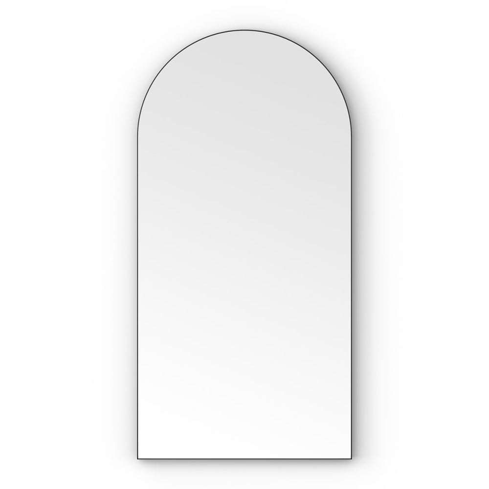 Oslo Arch Mirror 50x100cm in Black - Origins Living, view 4