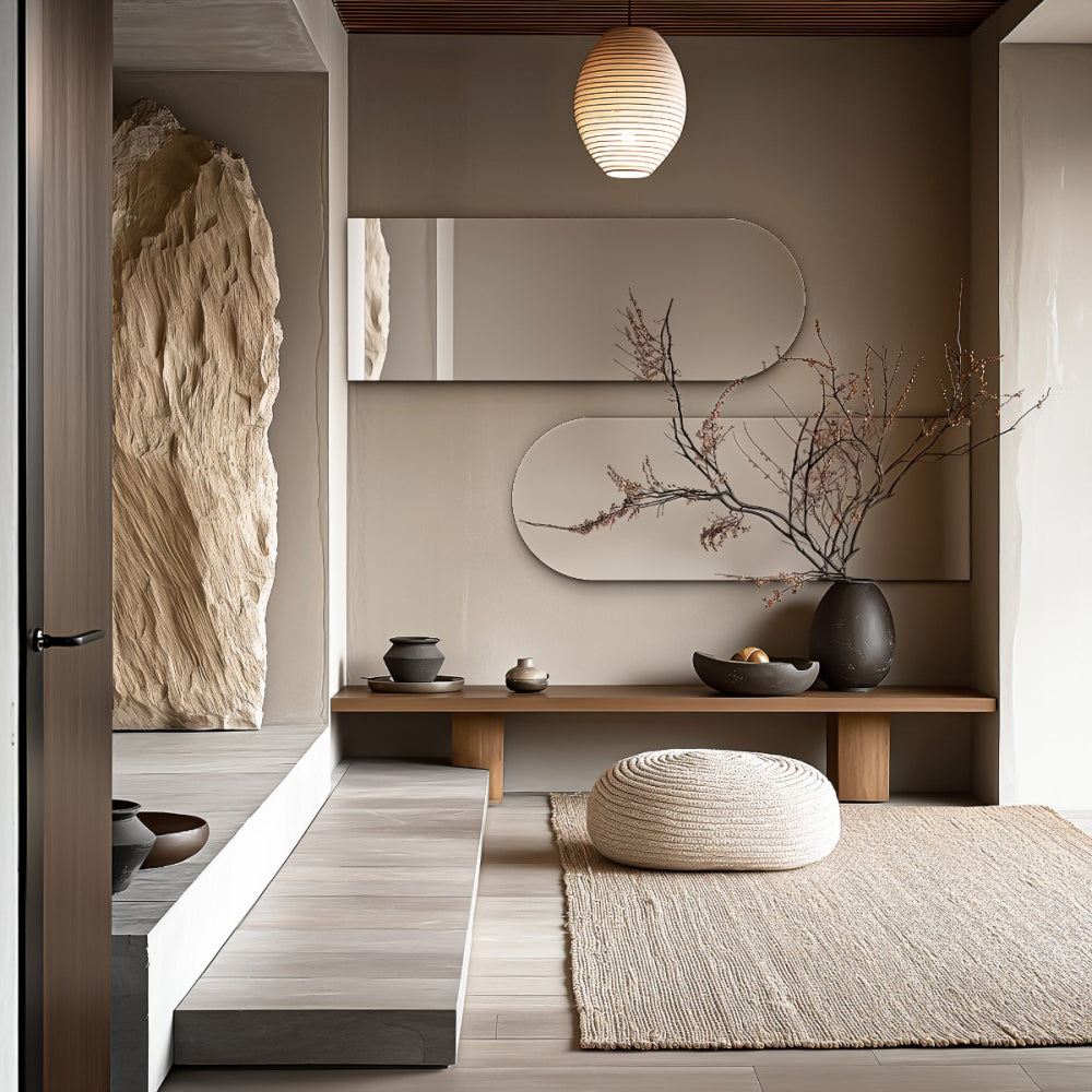 Oslo Arch Mirror 50x140cm in Brushed Bronze - Origins Living