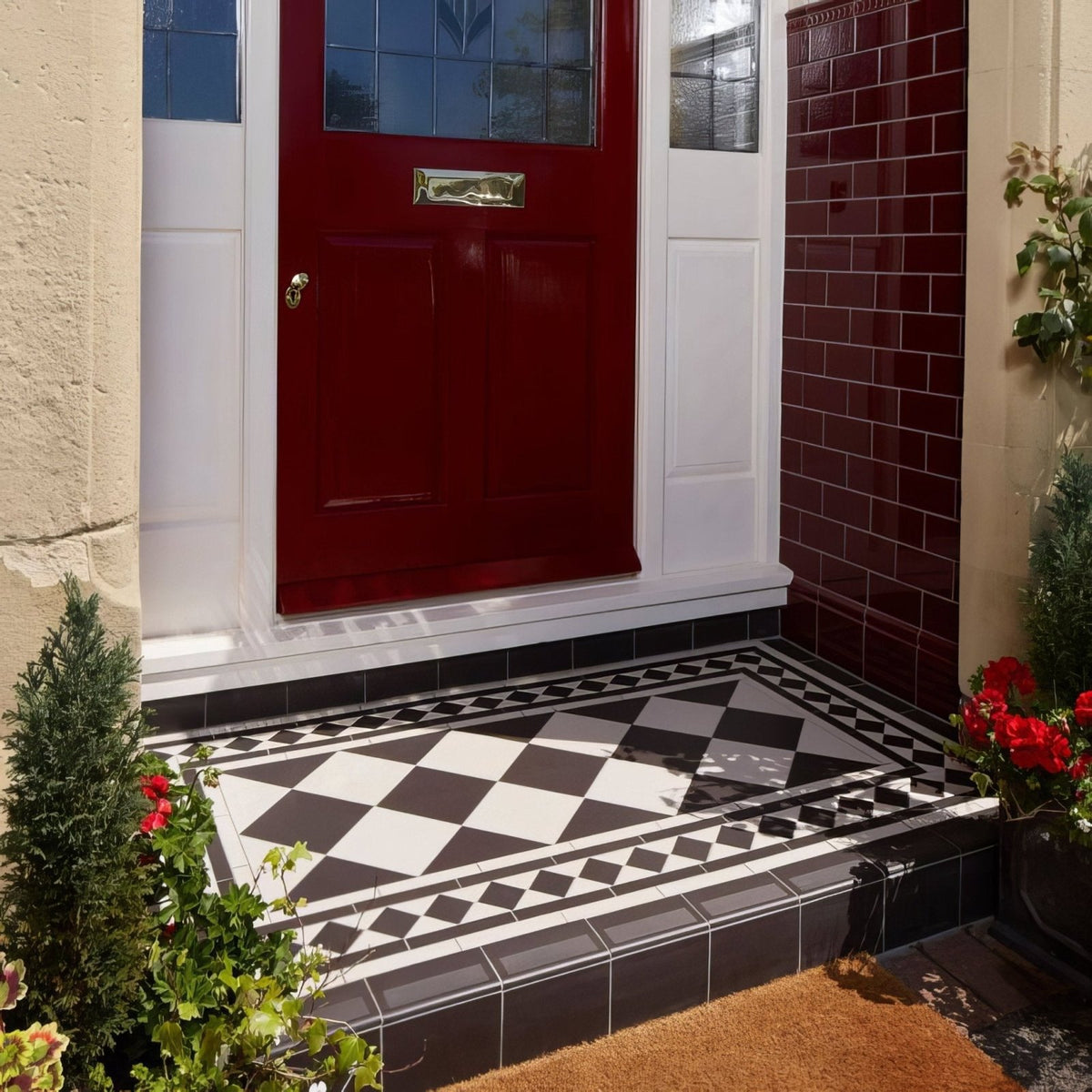 Oxford 151mm (6") Black and Dover White – detail view 4