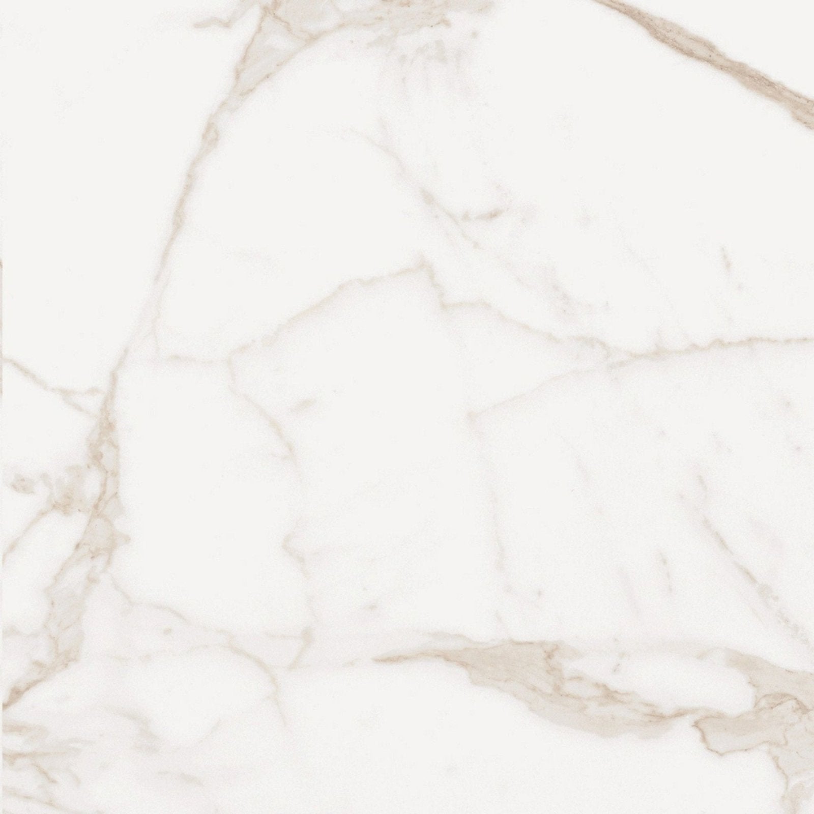 White marble effect tile palatina gold matt 60x60 with subtle beige veining for elegant flooring and walls