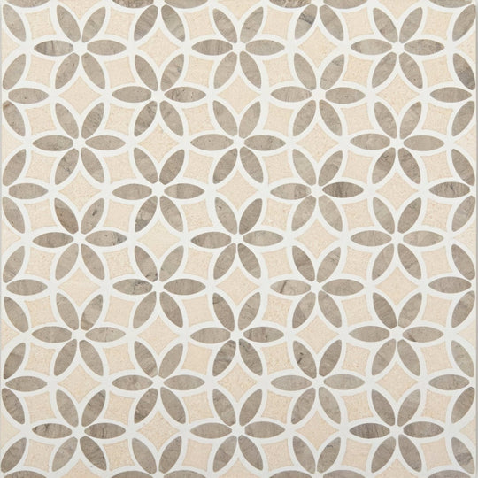 Palazzo Corsini Natural Stone Mosaic Wall & Floor Tile 24x24cm - alternate view