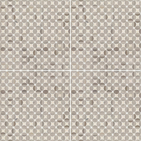 Palazzo Mancini Natural Stone Mosaic Wall & Floor Tile 24x24cm - alternate view