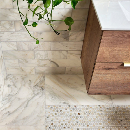 Palazzo Oro Honed Marble 30.5 x 10cm - alternate view