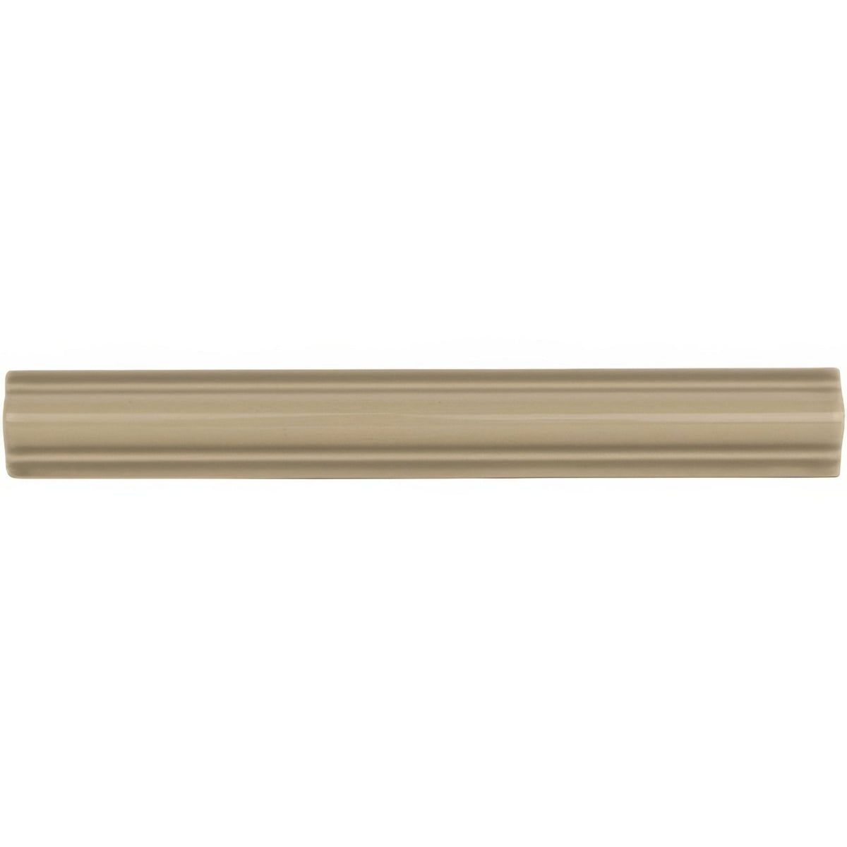 Palladian Beige Astragal Moulding Ceramic Wall Tile 152x21mm - Gloss - Cream & Beige