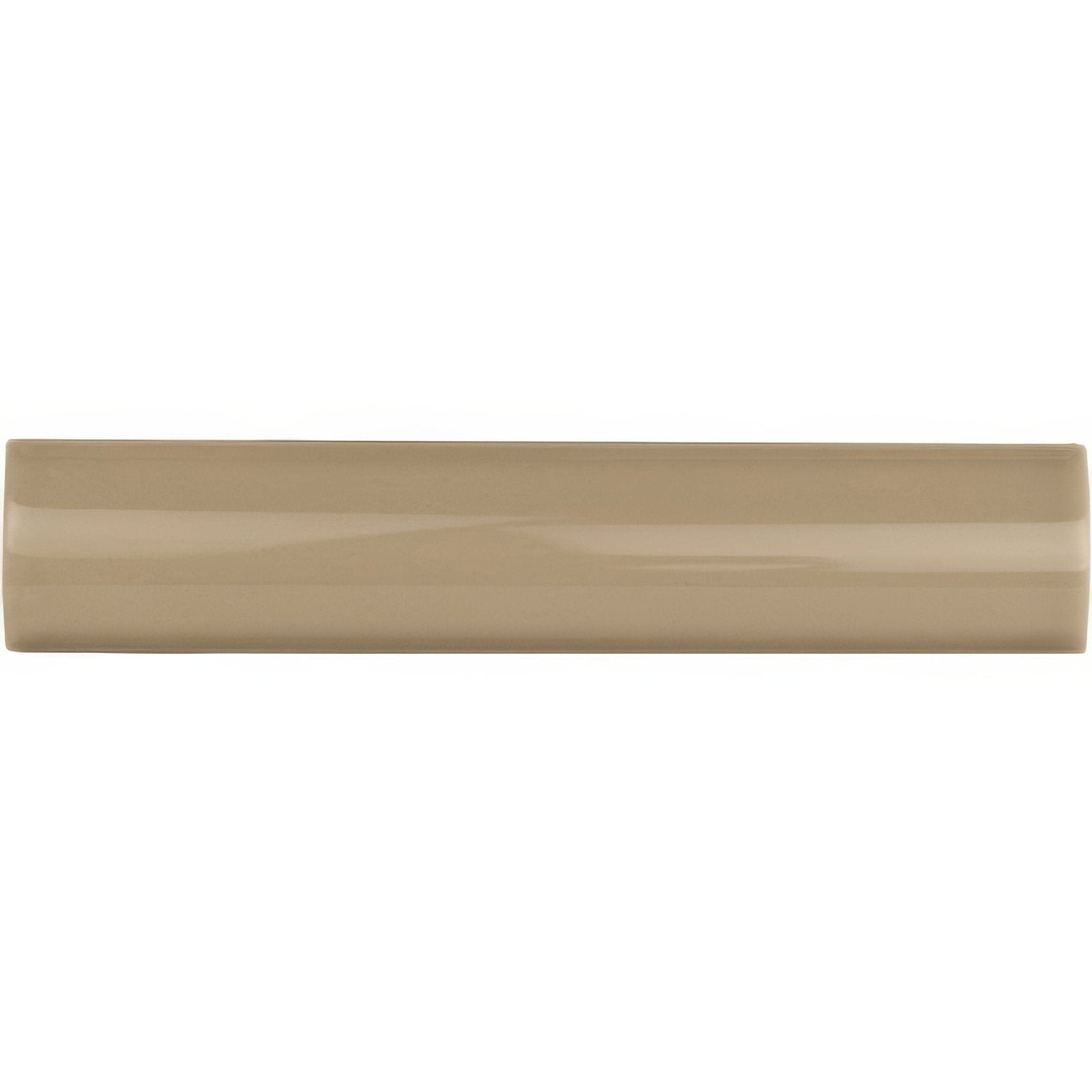 Beige glossy ceramic tile palladian beige external corner trim with smooth rectangular surface for outdoor use