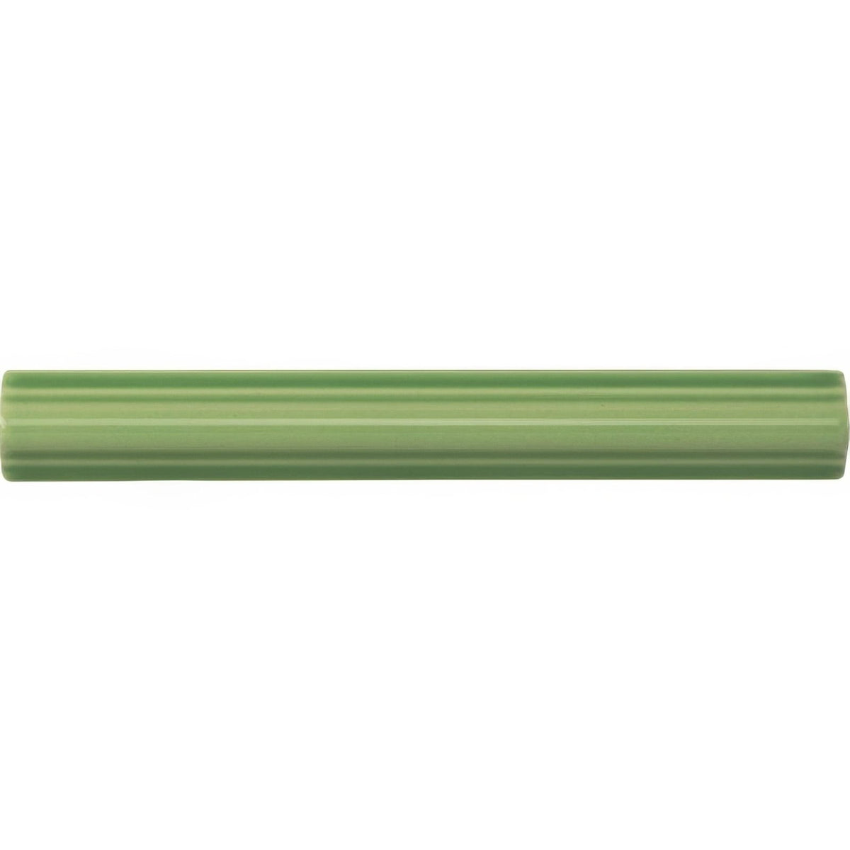 Palm Green Astragal Moulding Ceramic Wall Tile 152x21mm - Gloss