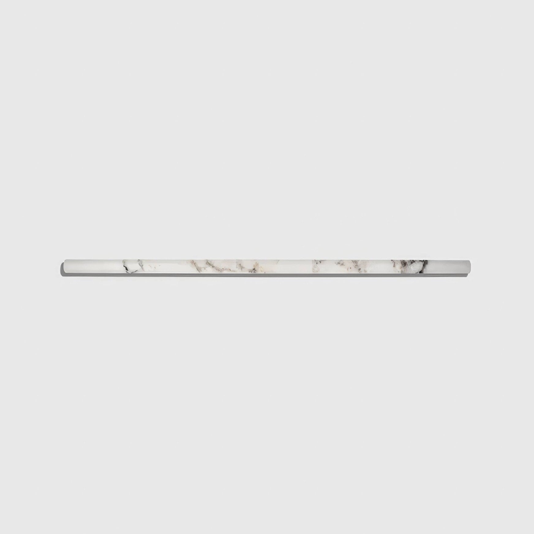 Palm Springs Porcelain Italiana Moulding white marble-effect moulding trim with grey veining