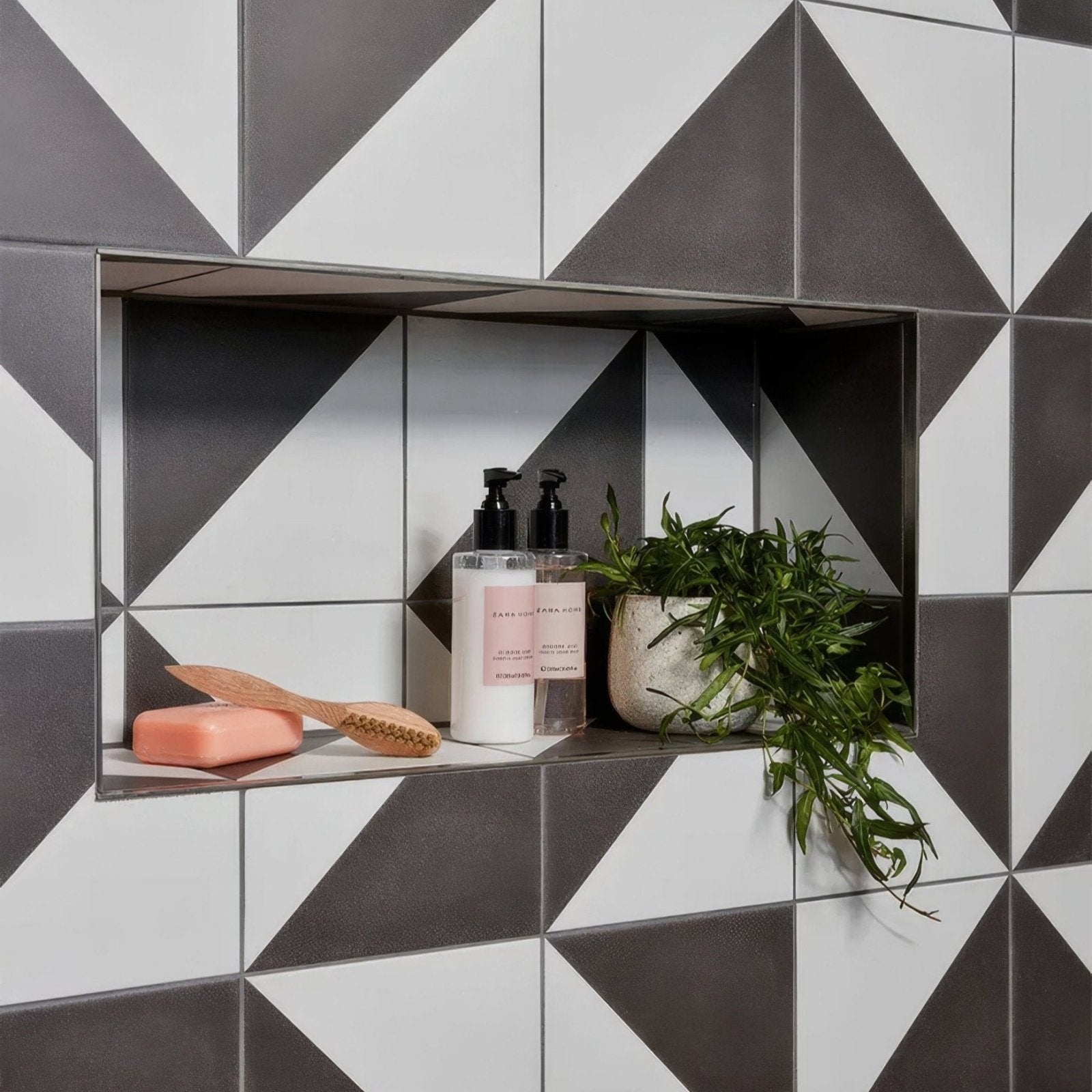 Parisian Café Porcelain Tri Black