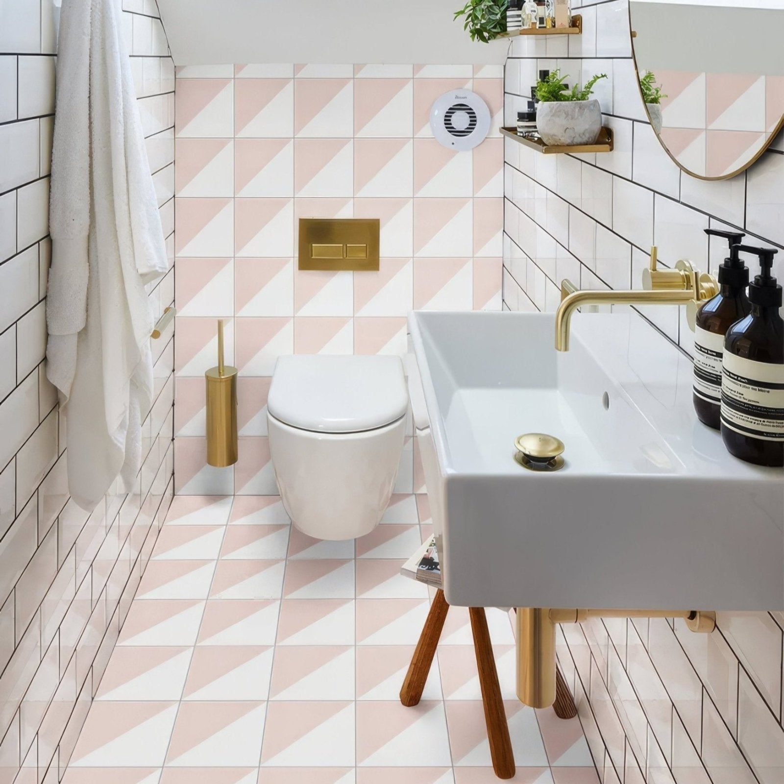 Parisian Café Porcelain Tri Rosa