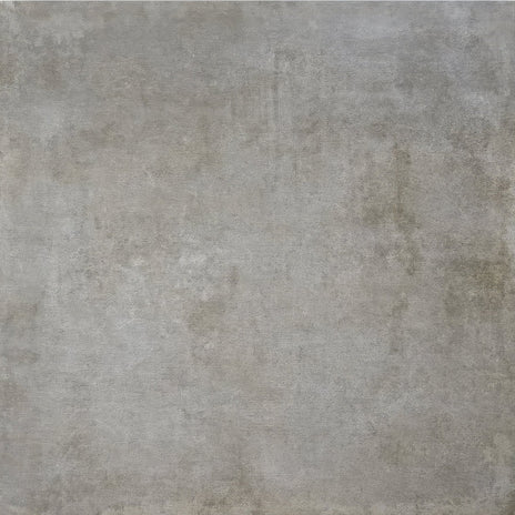 Gray concrete tile patina nickel 59 x 59cm with a textured slightly mottled surface for flooring and walls