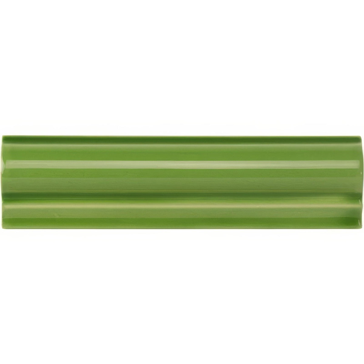 Pavilion Green Albert Moulding Ceramic Wall Tile 152x40mm - Gloss