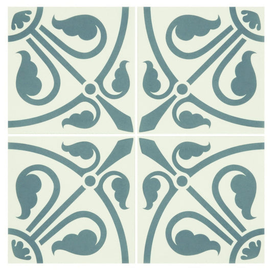 Phoenician Denim on Dover White - alternate view