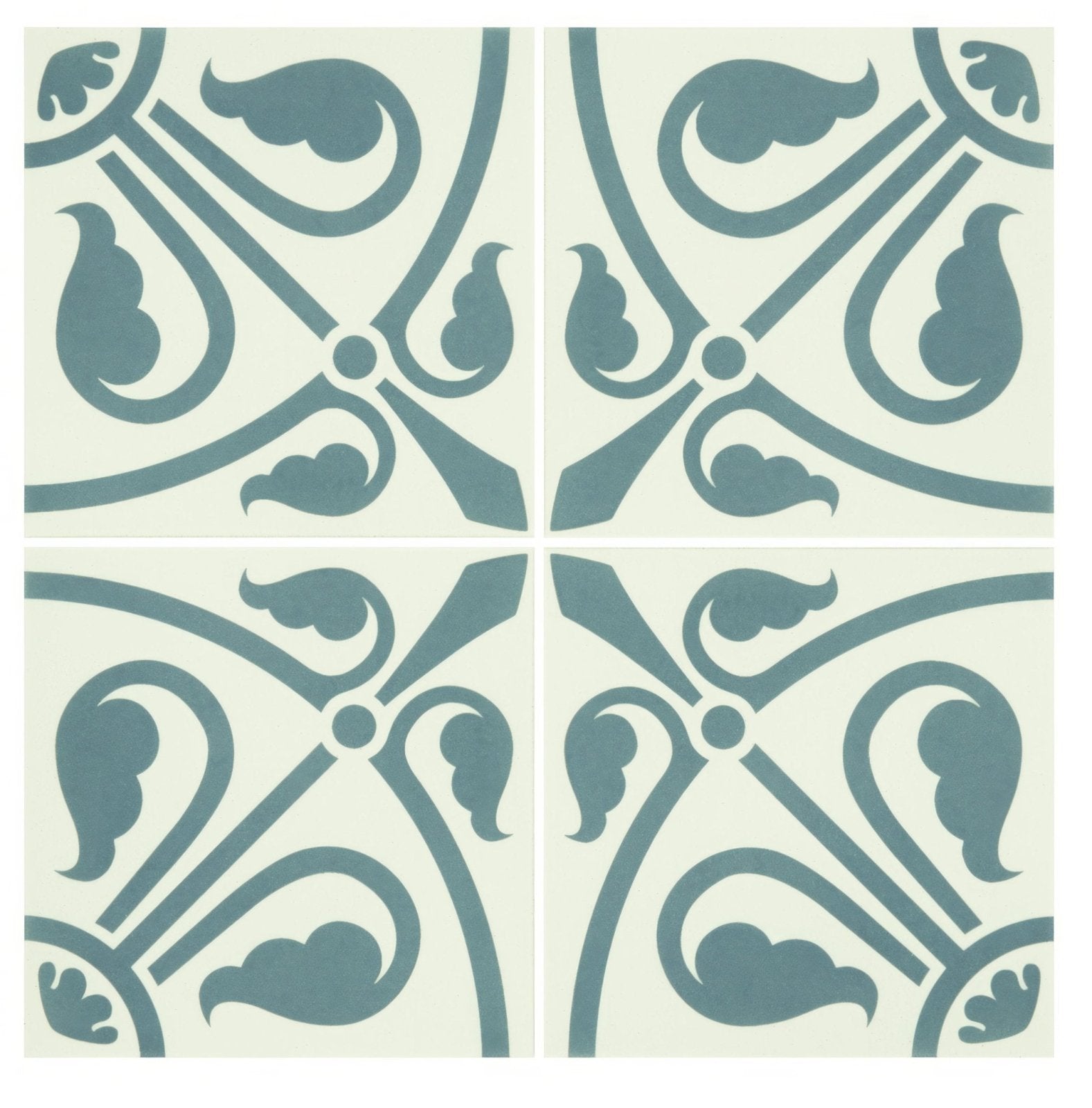 Phoenician Denim on Dover White