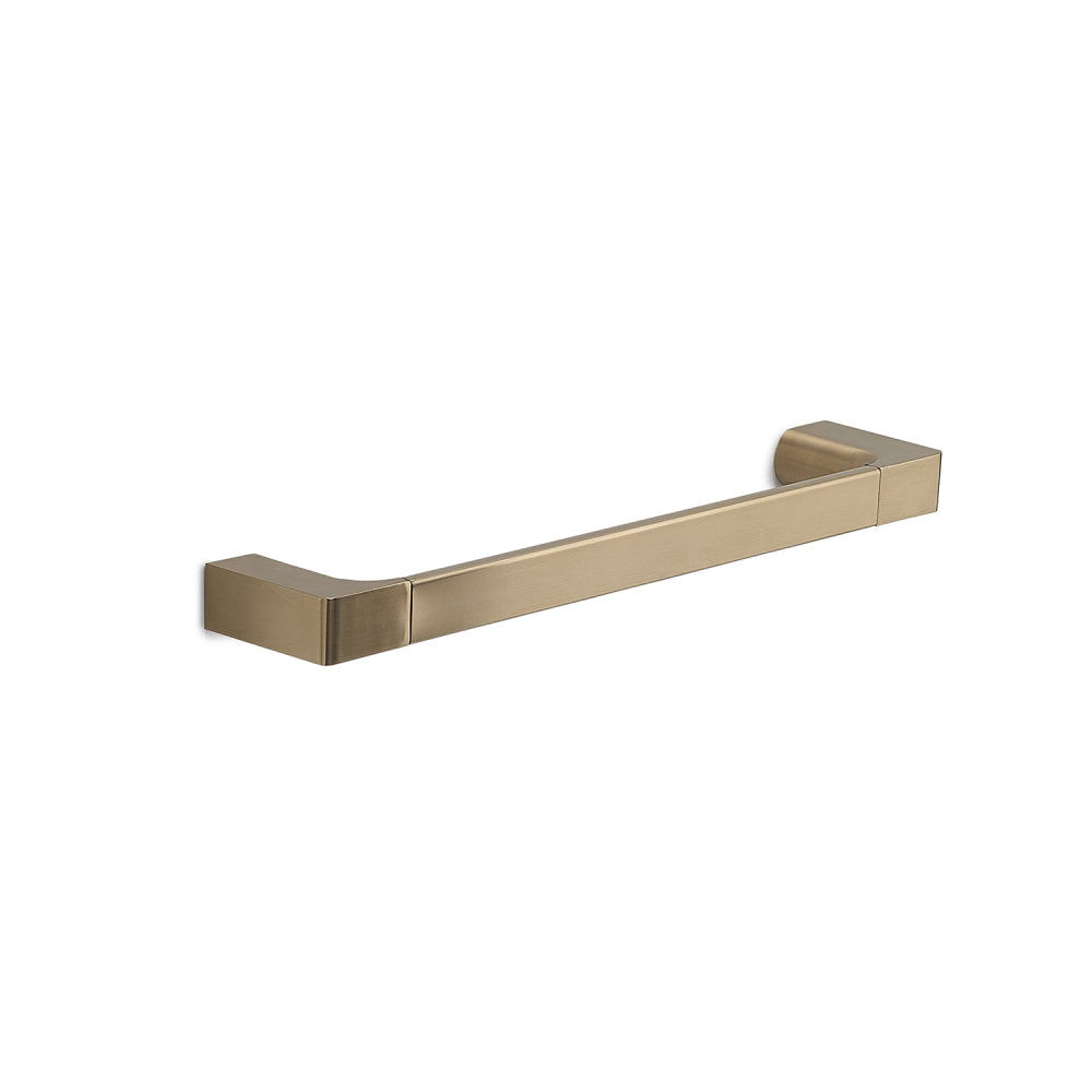 Pirenei Towel Rail 35cm in Brushed Gold - Origins Living, view 3
