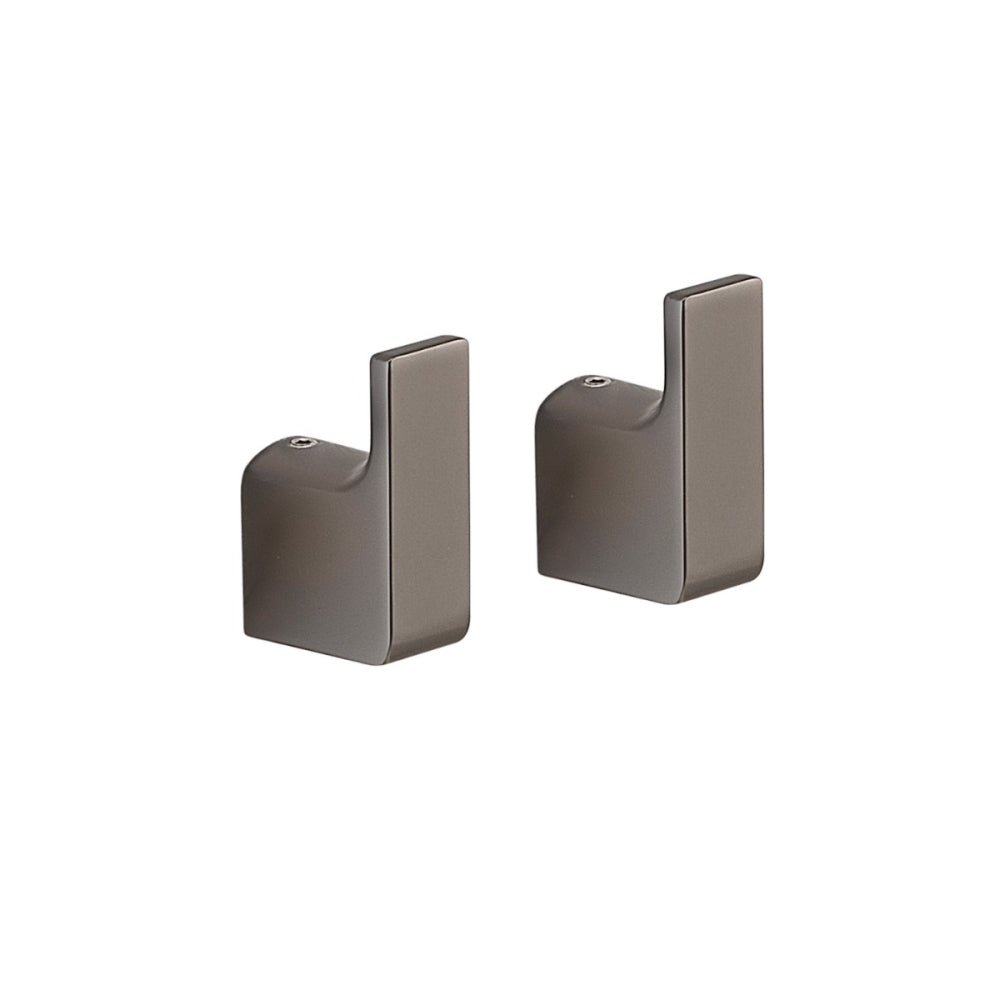 Pirenei Hook x 2 in Gunmetal - Origins Living