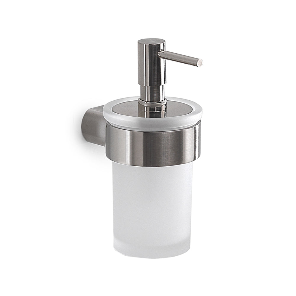 Pirenei Soap Dispenser in Brushed Nickel - Origins Living, view 2