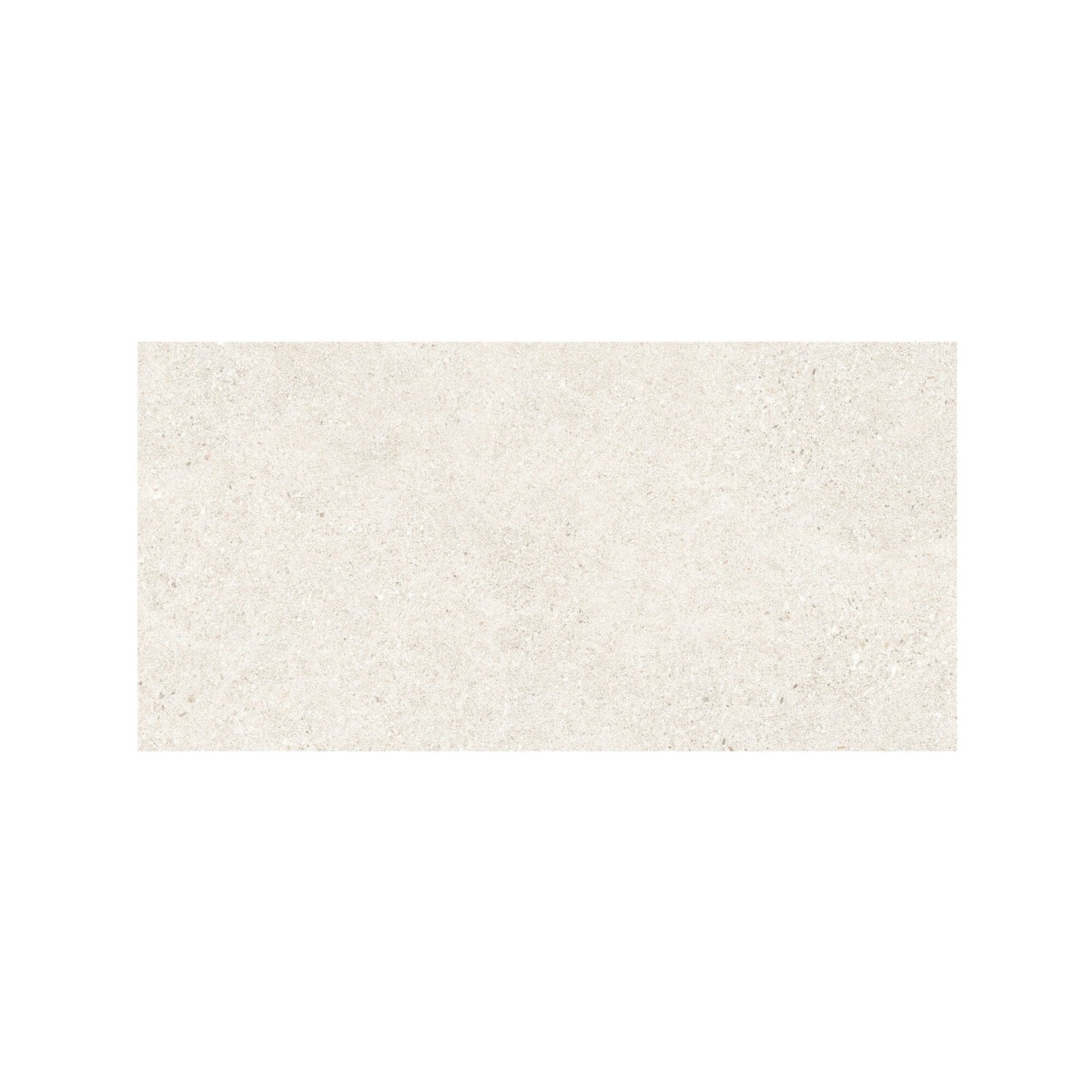 Cream-colored rectangular Piazza bone tile 60 x 120cm with subtle speckled texture for elegant flooring and walls