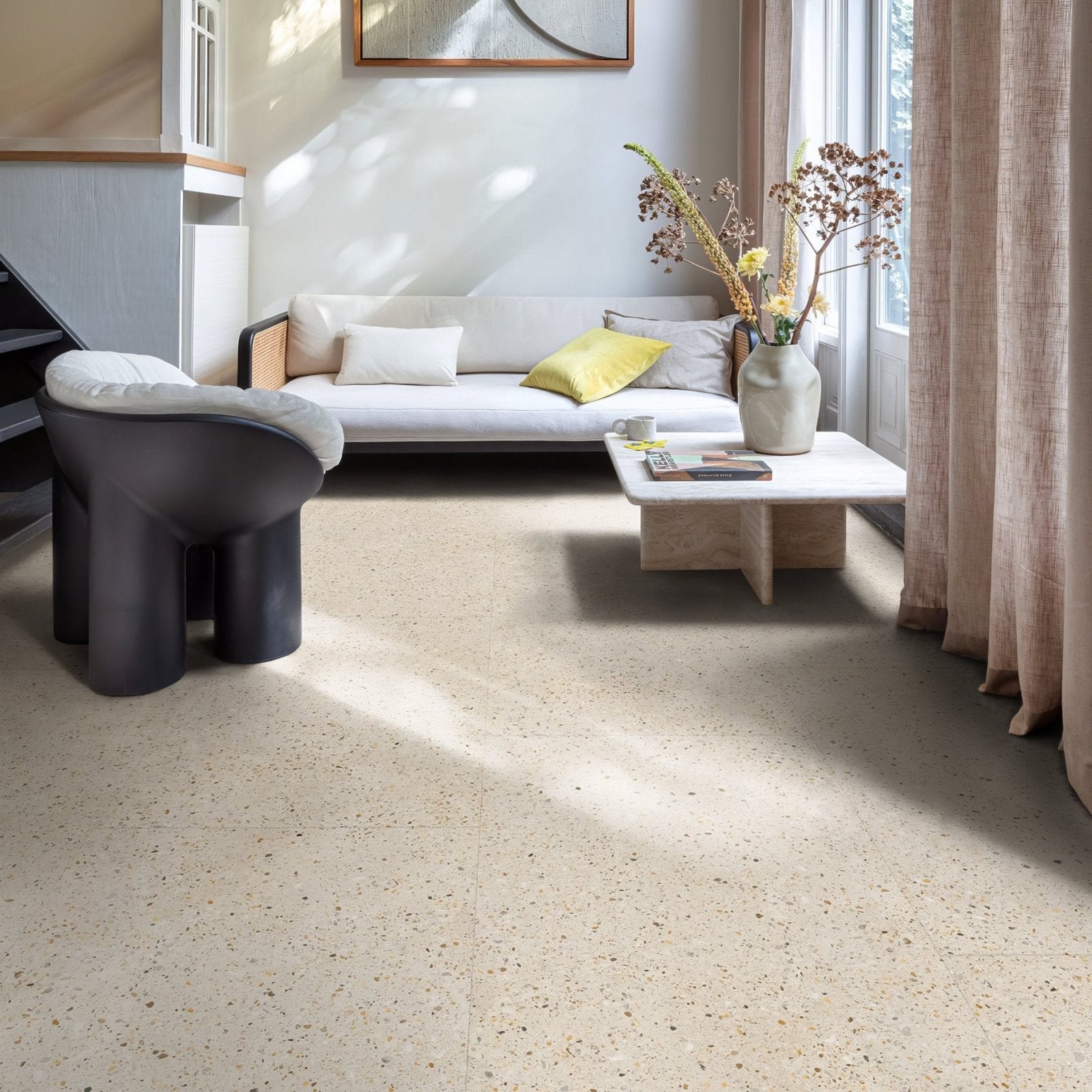 Piccolo F032 Terrazzo Big Vinyl Tiles