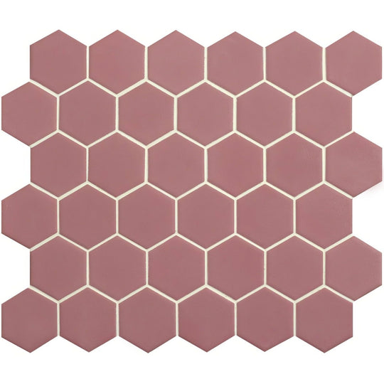 Pink Hexagon Slip Resistant - alternate view