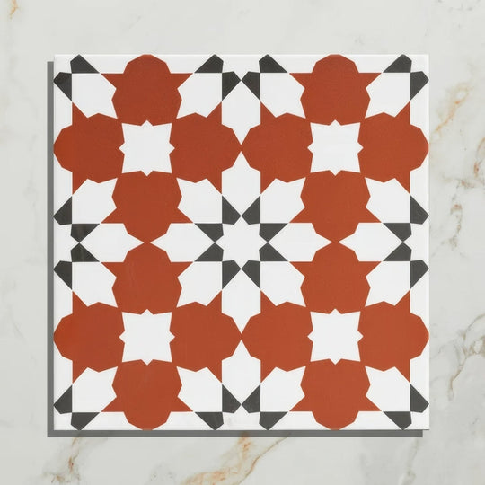 Belleville Porcelain Vendome Red - alternate view