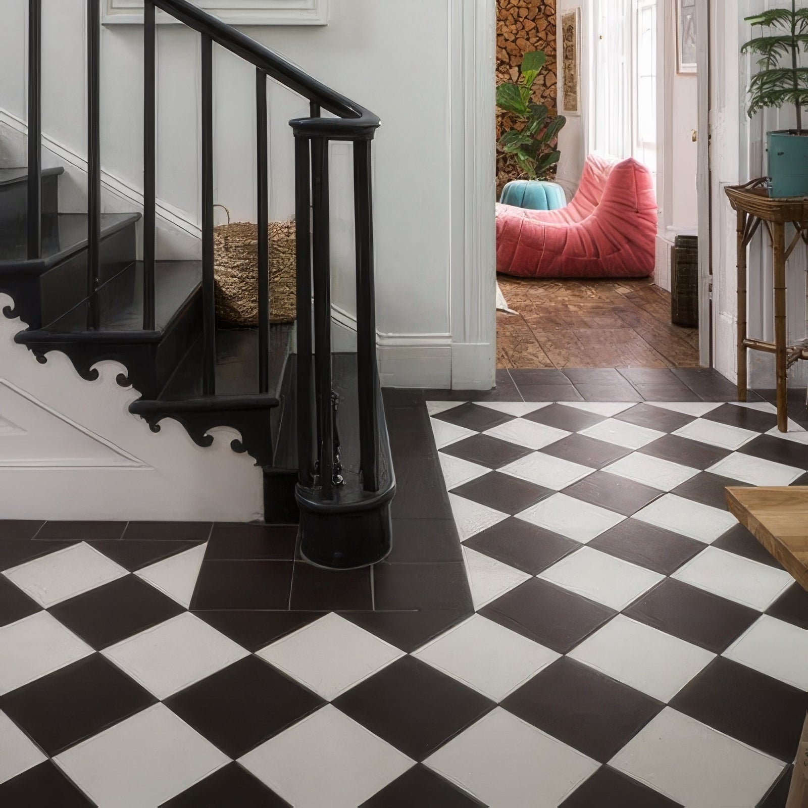 Brompton Porcelain Field Milk Wall & Floor Tile 20x20cm – detail view 3