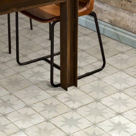 Spitalfields Ceramic Retro Star White