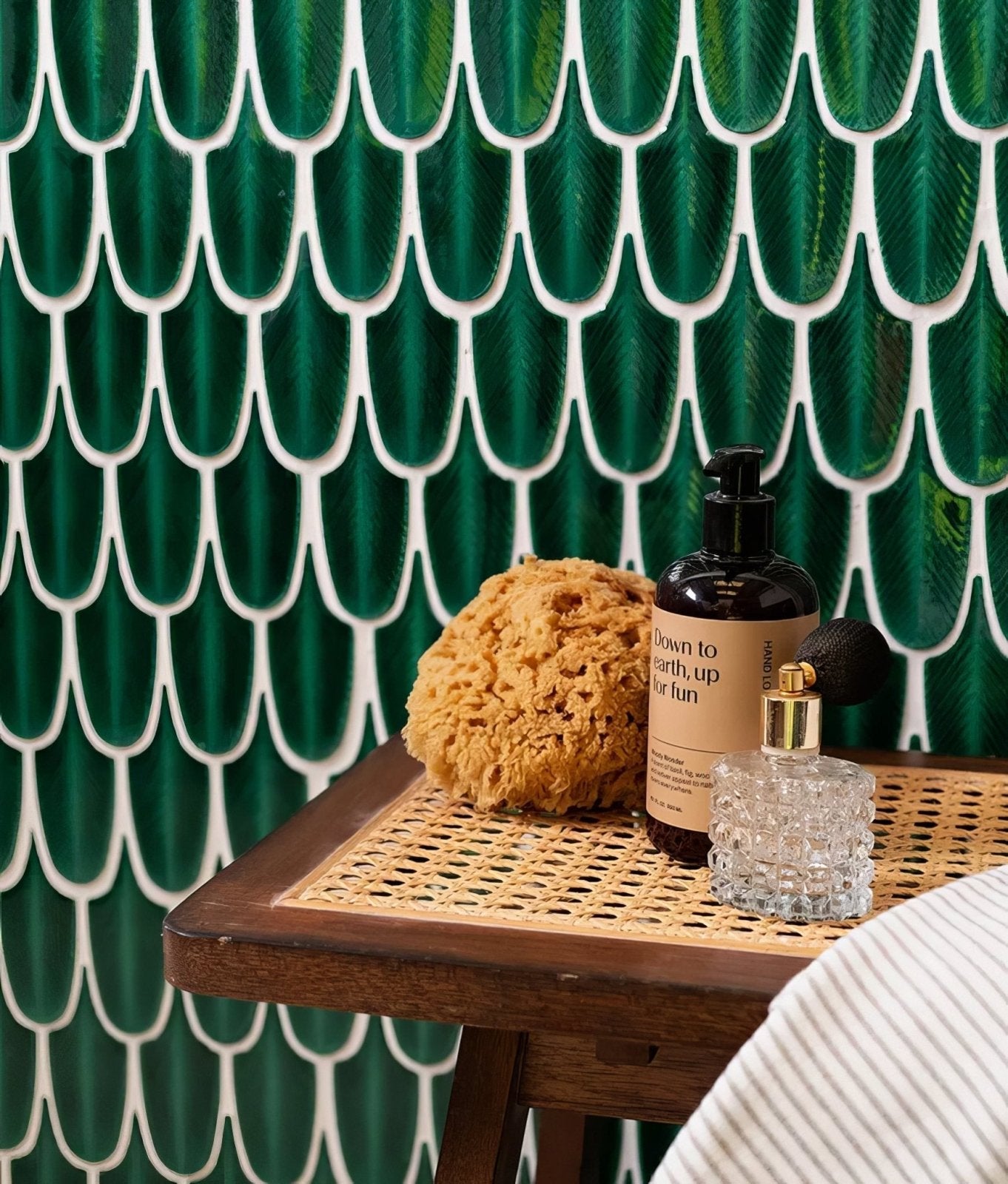 Preen Porcelain Mosaic Emerald