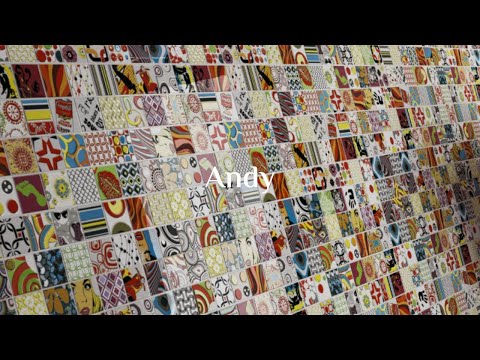 Load video: Andy 28.1 x 28.1cm | Hyperion Tiles