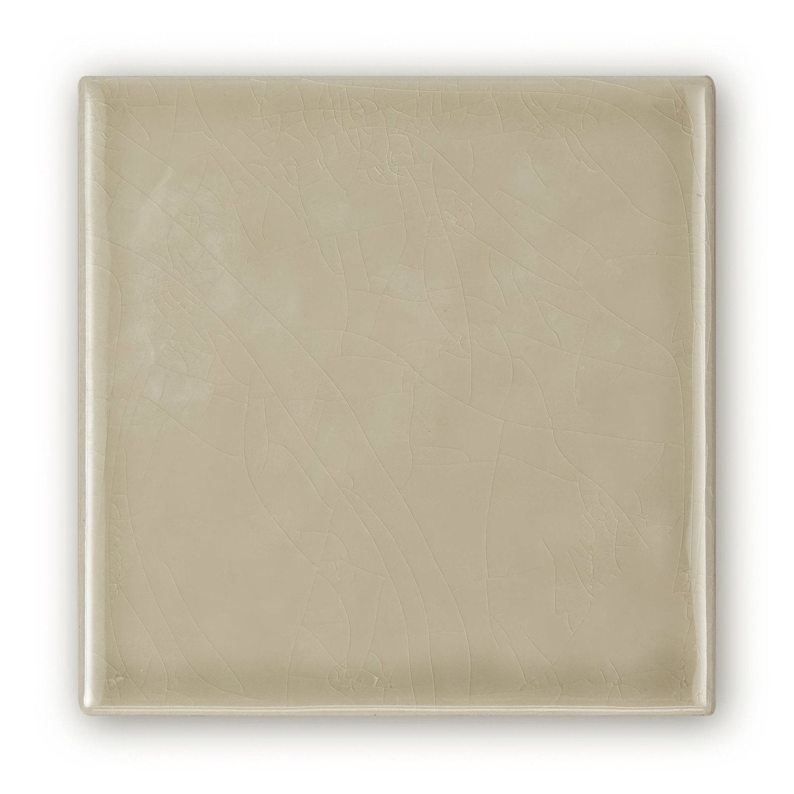 Beige Provence Miramar square ceramic tile with subtle textured surface and slightly raised edges for wall or floor use