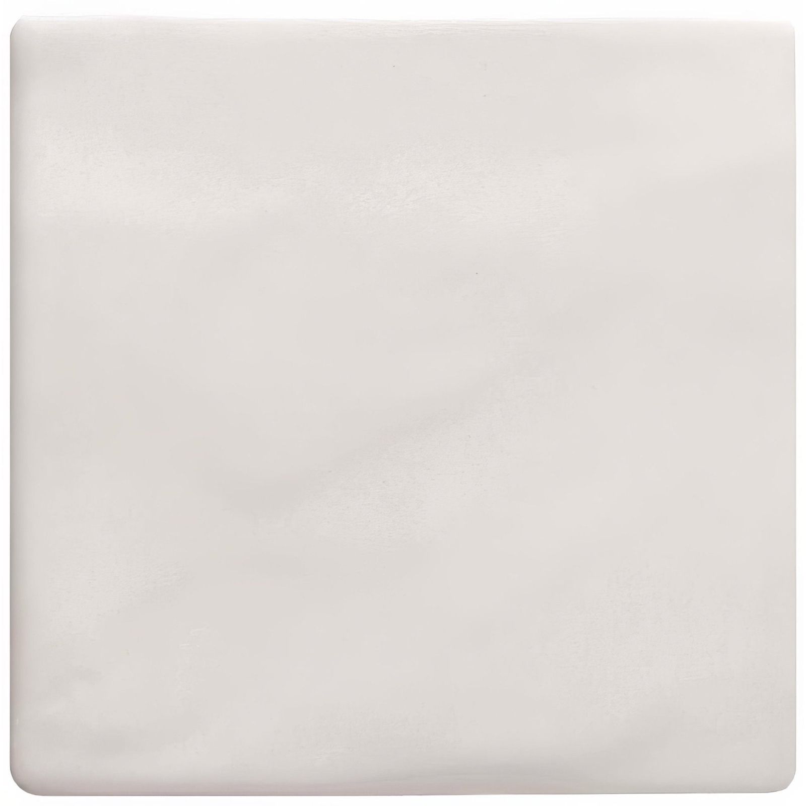Pure white field tile cream-colored square ceramic tile with smooth glossy finish and subtle veining