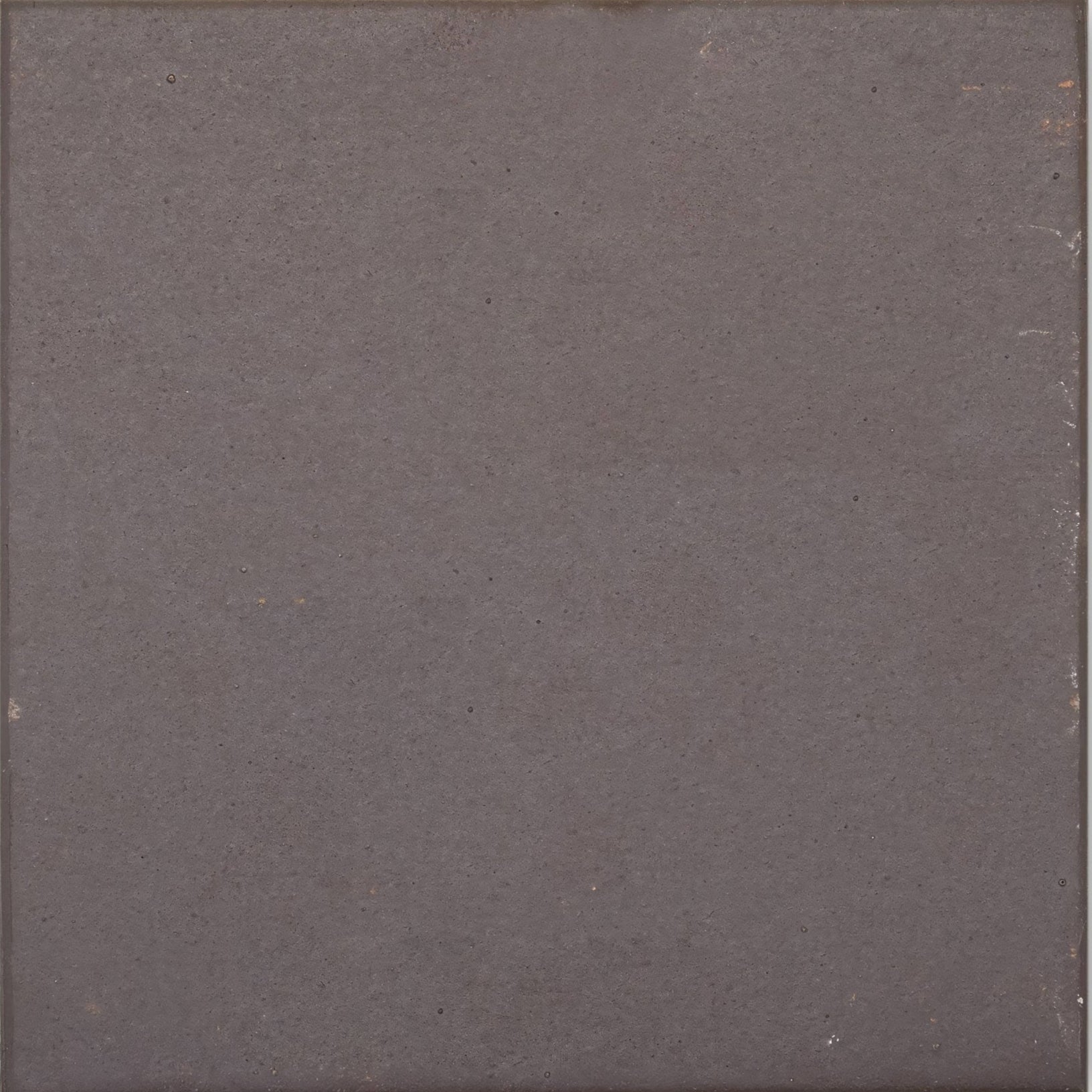 Dark gray quarry black square tile with matte slightly textured surface ideal for flooring and walls