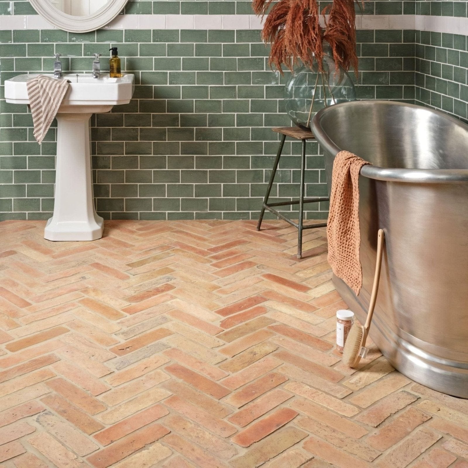 Recycled Pavers Terracotta Reclaimed