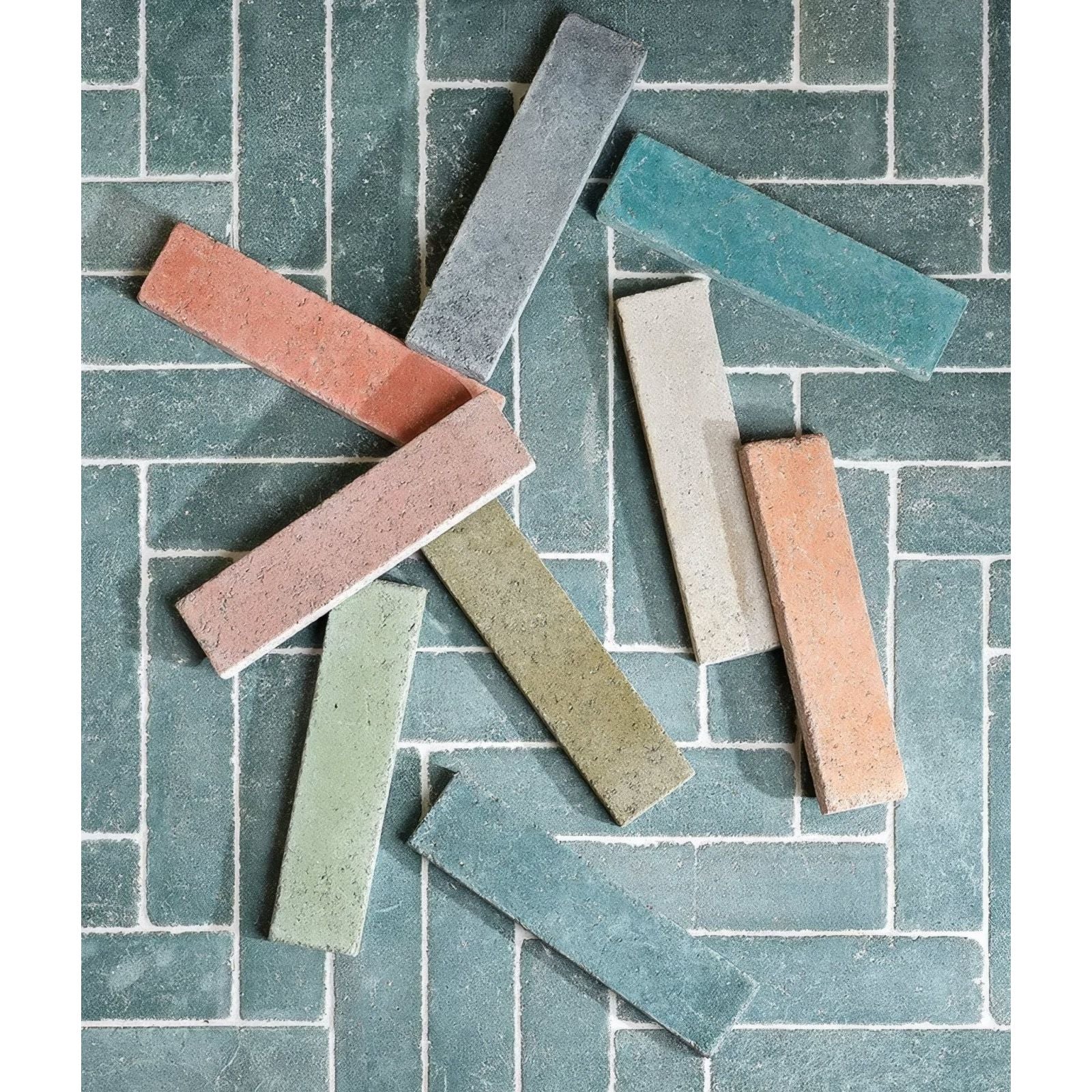 Reform Composite Stone Tumbled Leaf Green