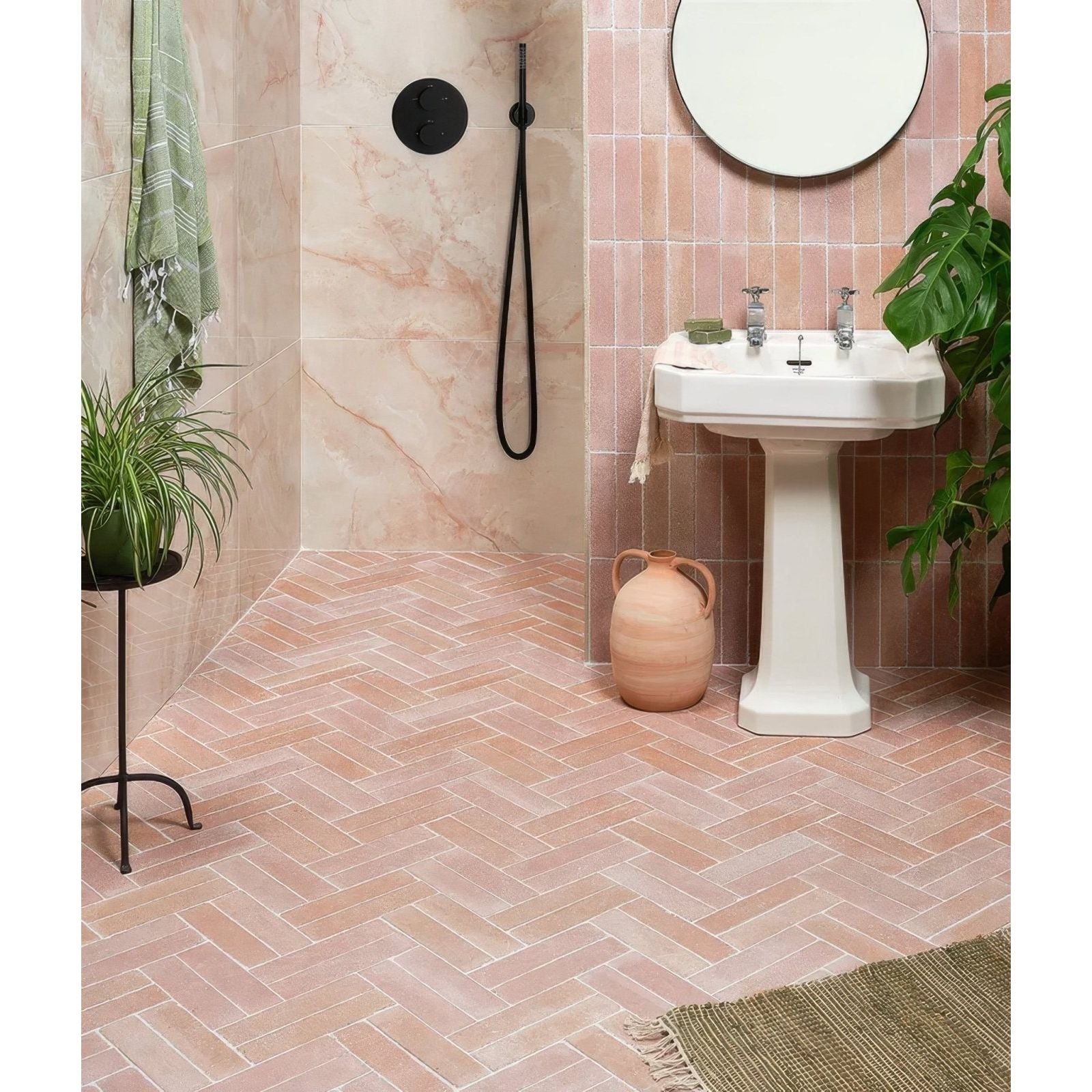 Reform Composite Stone Tumbled Salmon Pink