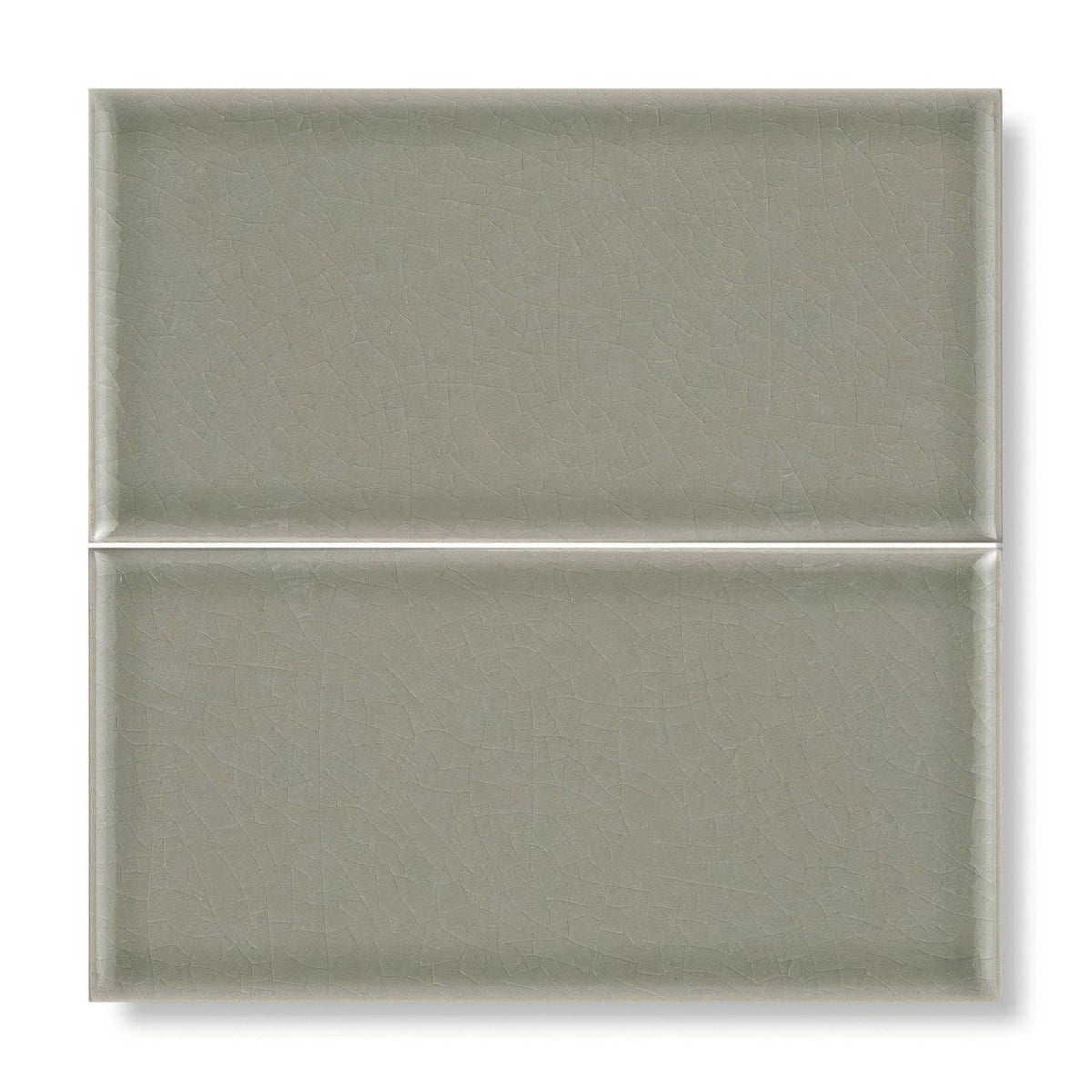 Slate gray glass tile with subtle texture and beveled edges from retro metro gloucester road 7.5 x 15 glazed tile
