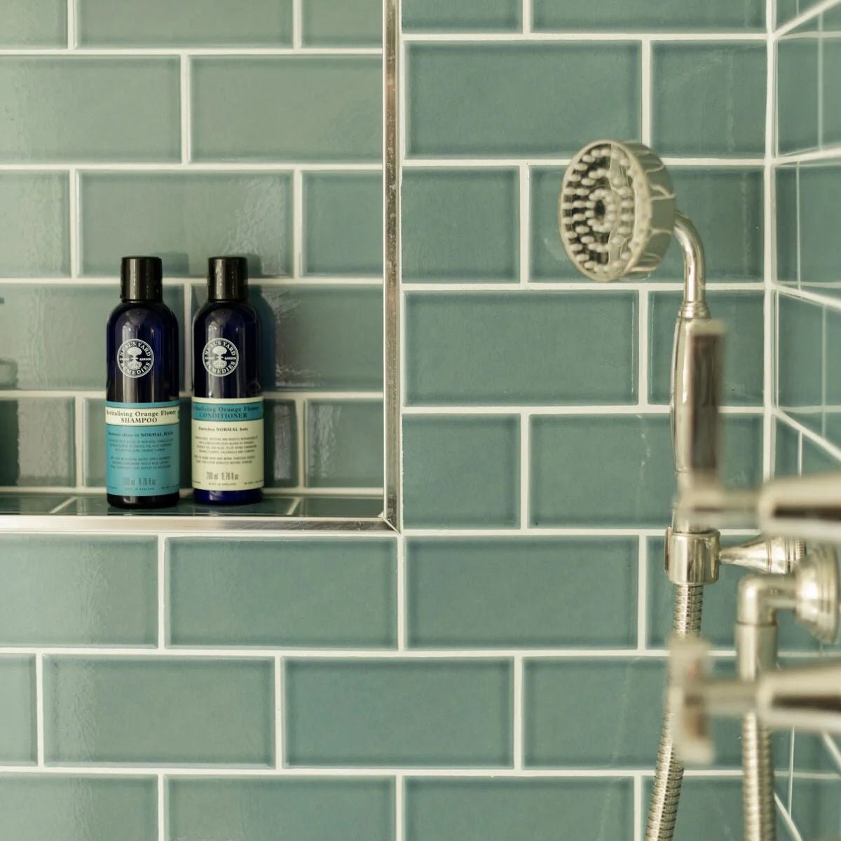 Retro Metro Green Park 7.5 x 15 Glazed Tile