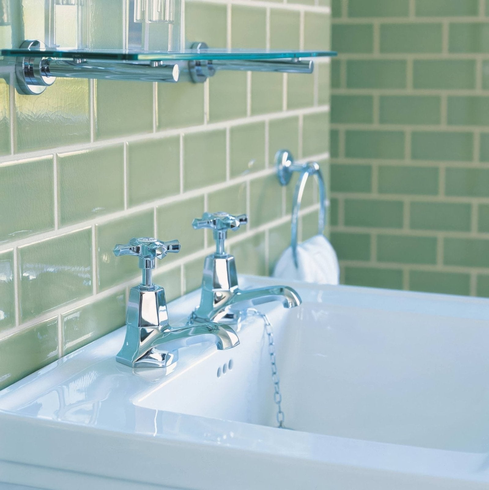 Retro Metro Lime House 10 x 30cm