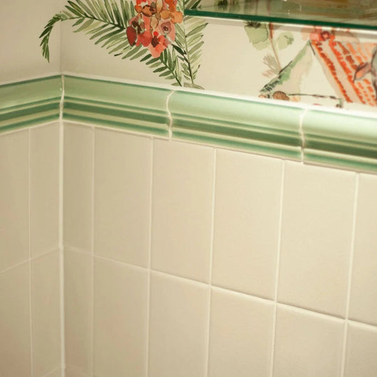 Retro Metro Marble Arch 7.5 x 15 Glazed Tile - alternate view