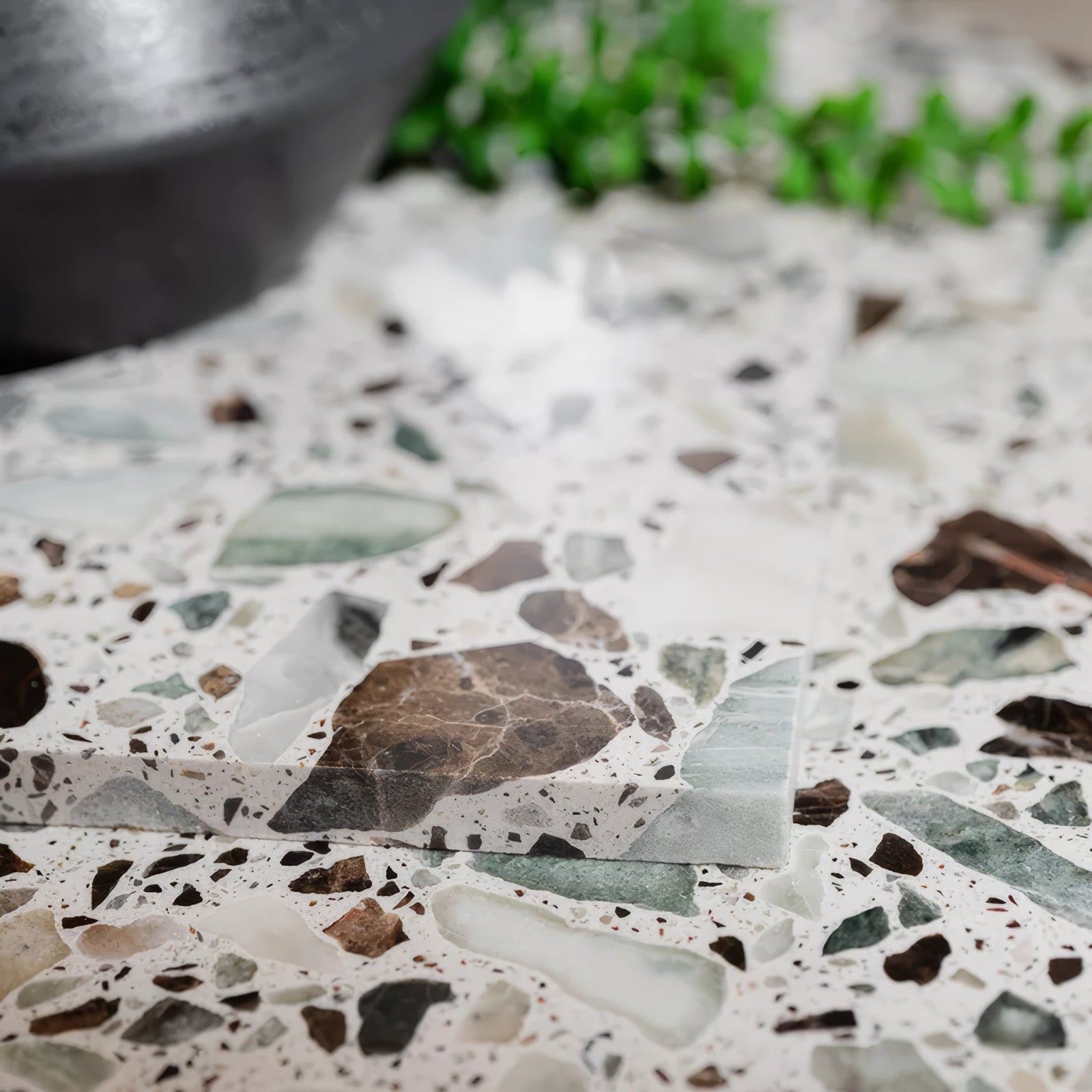 Rialto Terrazzo San Polo Honed Tile 60x60cm – detail view 3