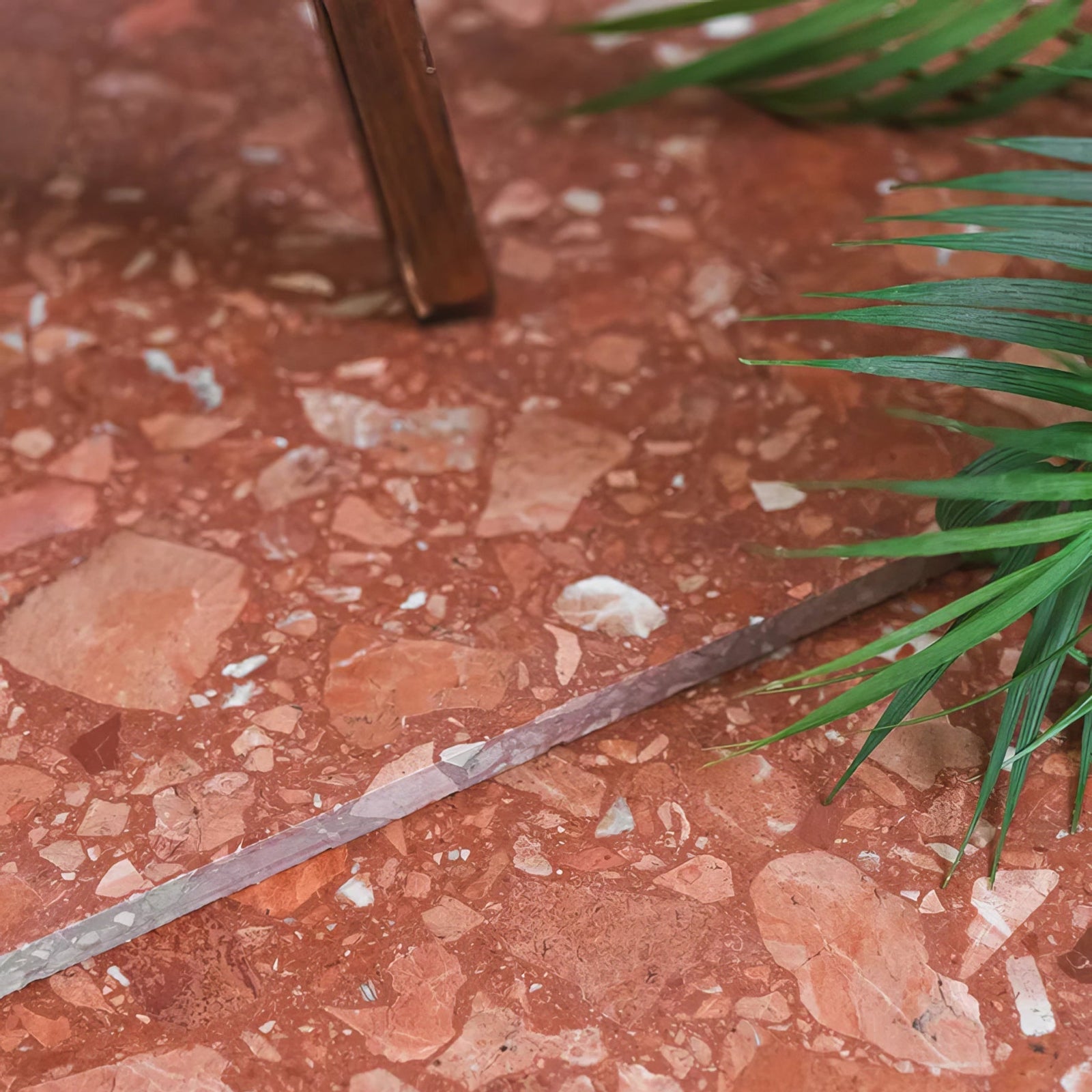 Rialto Terrazzo Santa Croce Honed Tile 60x60cm – detail view 3