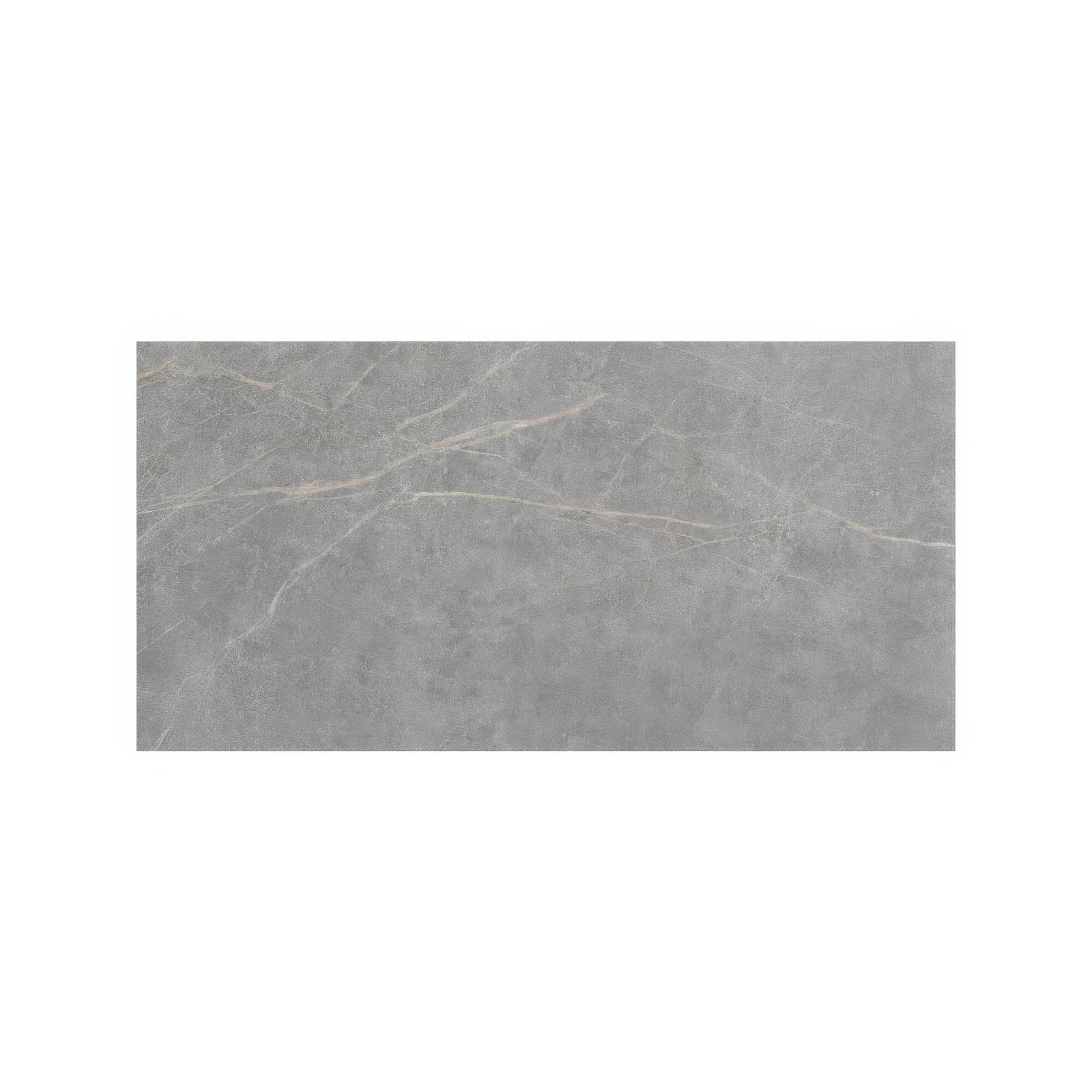 Rimini grey 60 x 120cm gray marble tile with subtle veining ideal for modern flooring and wall decor
