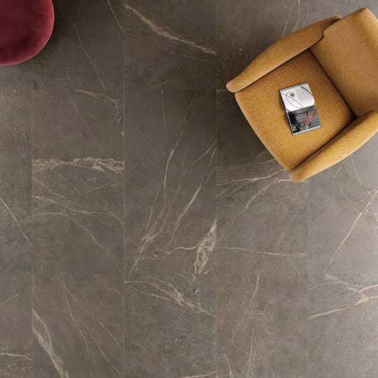 Rimini Taupe 60 x 60cm Wall & Floor Tile - alternate view