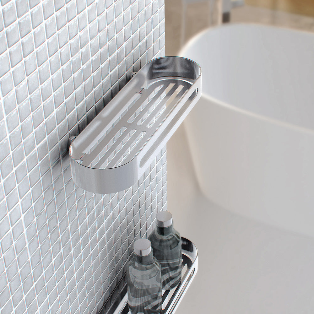 S5 Fahrenheit Basket 215 in Chrome - Origins Living, view 2