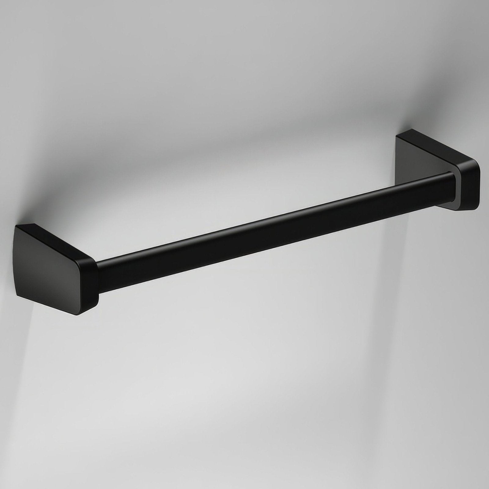 S6 Black Towel Rail 32cm – Black – pattern detail
