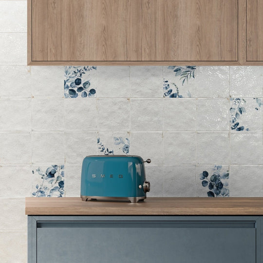 Sakura Delft Porcelain Wall Tile - alternate view