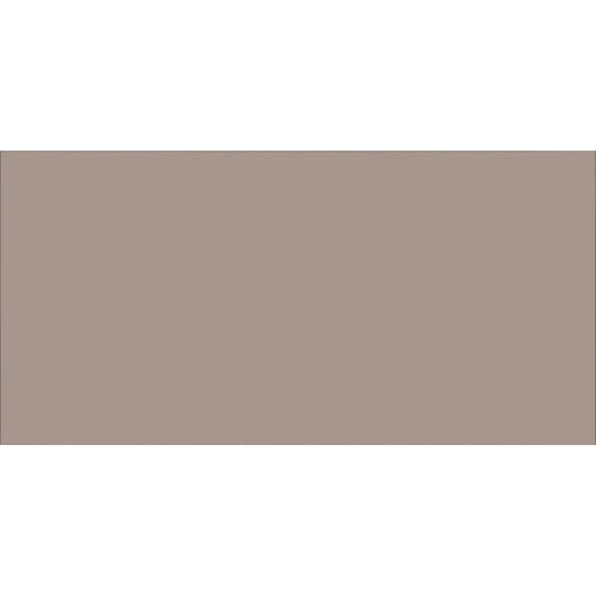 Solid taupe-colored rectangular panel of sala clear glass brick for decorative and architectural use